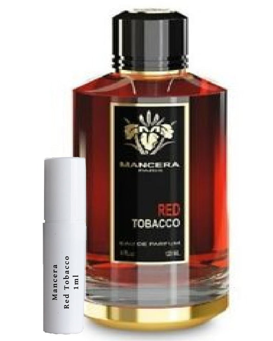 Mancera Red Tobacco staaltjes-Mancera Red Tobacco-Mancera-1 ml-smelltoimpress.nl