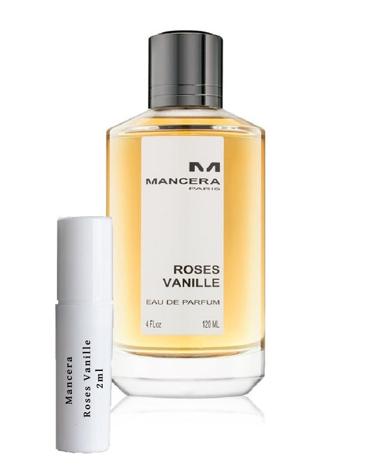 Mancera Roses Vanille staaltje 2 ml