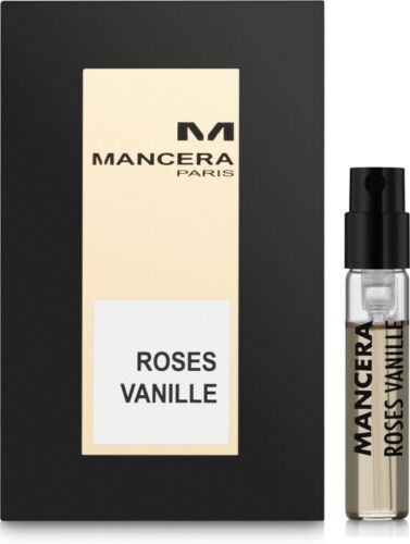 Mancera Roses Vanille 2 ml 0,06 fl oz officieel parfumstaaltje