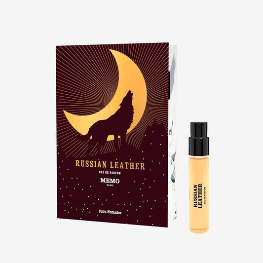 Memo Russian Leather 1.5 ml / 0,5 fl oz officieel staaltje