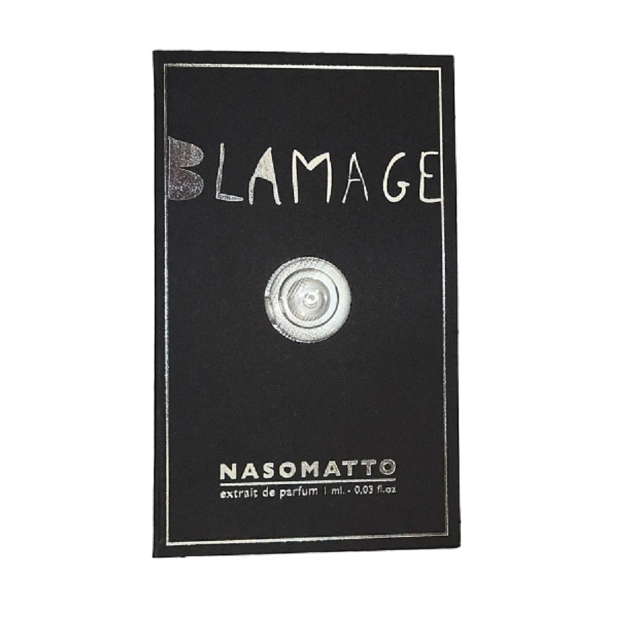 Nasomatto Blamage 2 ml 0,06 fl oz 液量オンス公式香水サンプル
