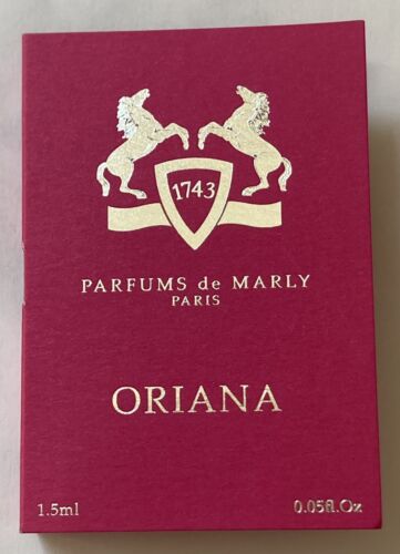 Parfums De Marly Oriana official fragrance staaltjes 1.5 ml 0,05 fl oz