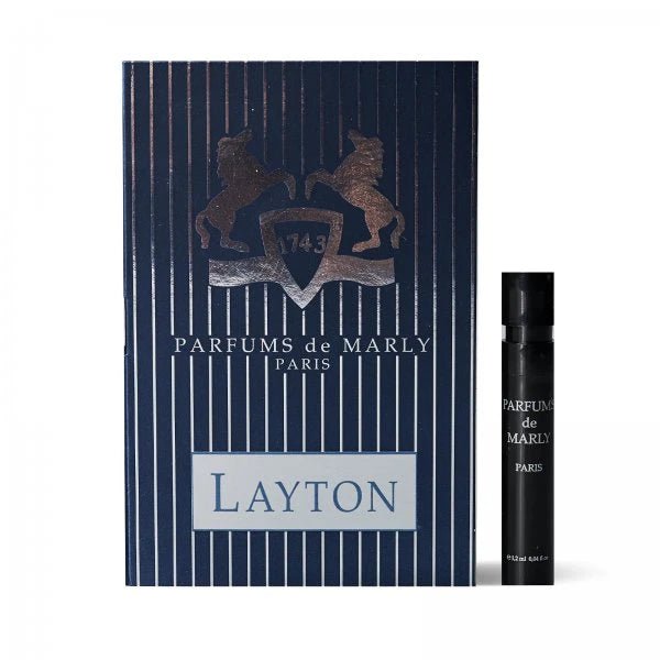Parfums De Marly Layton official fragrance staaltje 1.5 ml 0,05 fl oz