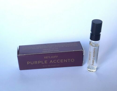 XERJOFF PURPLE ACCENTO 2.0 ml 0,06 us fl oz virallinen parfumstaaltje