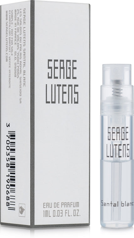 Serge Lutens Santal Blanc 1 ml 0,03 fl oz official fragrance staaltjes