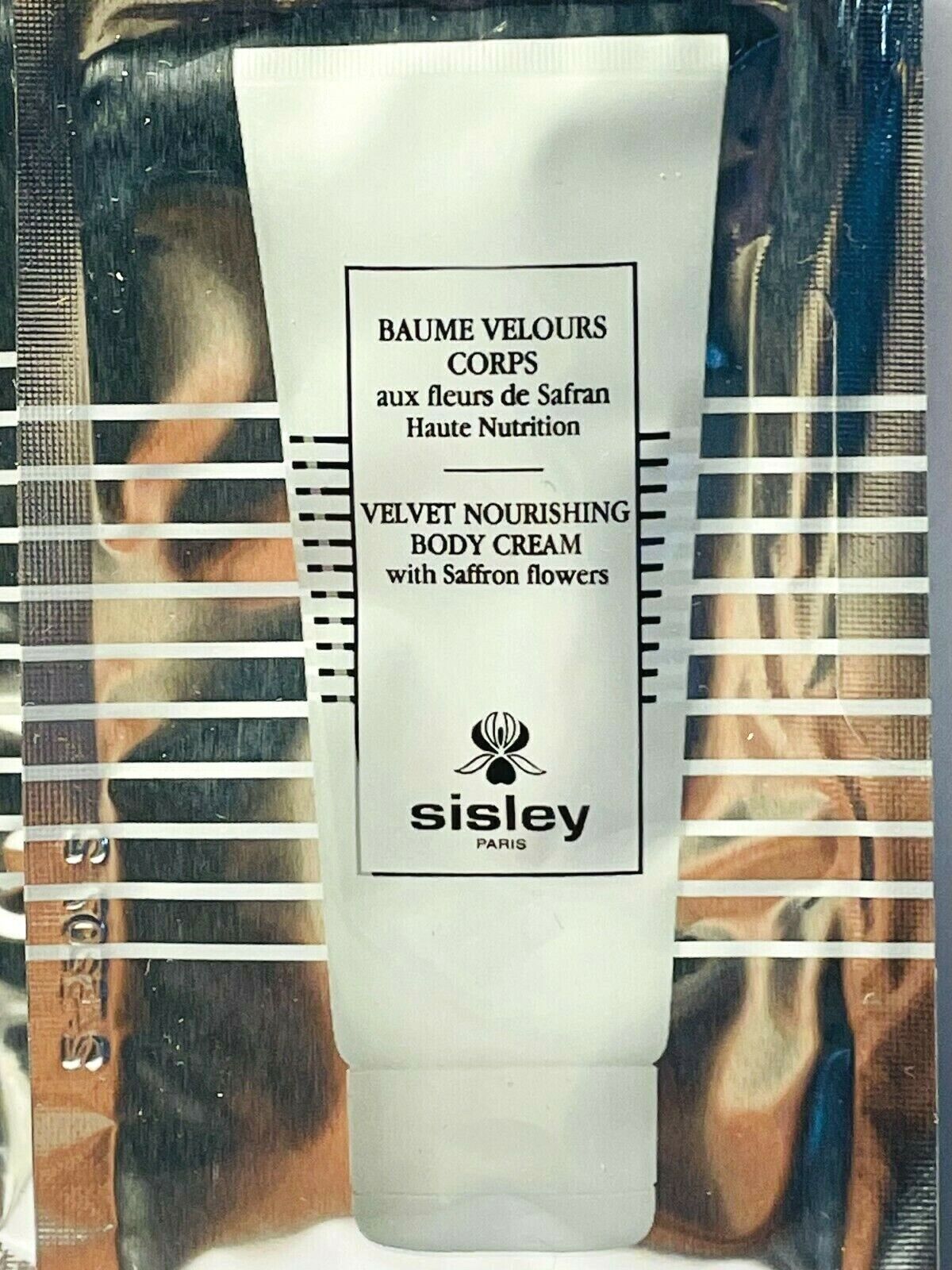 Sisley Velvet Nourishing Body Cream With Saffron Flowers 8 ml 0,27 fl oz official skincare staaltjes