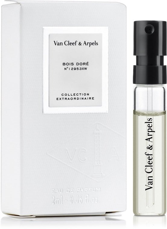 Van cleef & arpels bois dore 2 ml 0,06 fl oz o.z. officieel parfumstaaltje