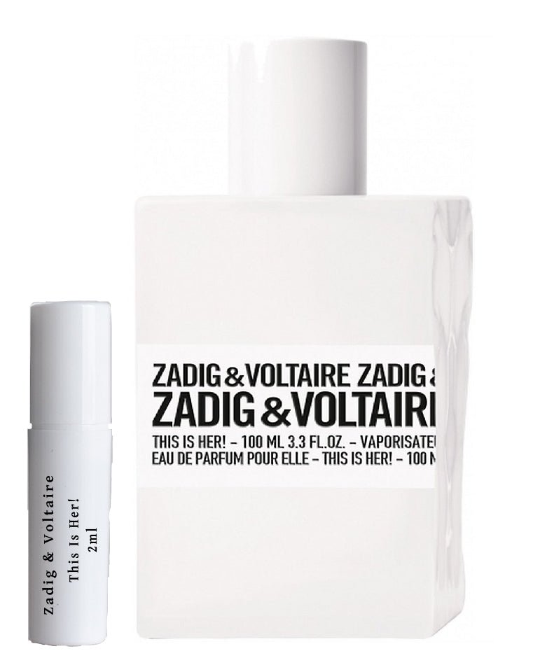 Zadig & Voltaire This Is Her! scent staaltje 2 ml