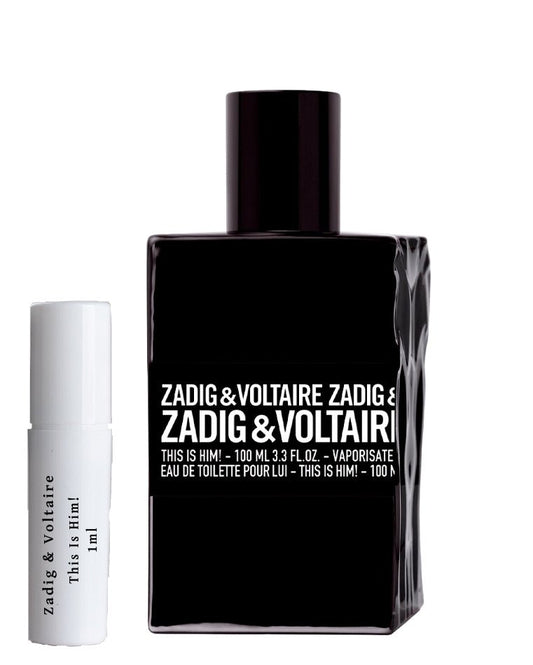 Zadig & Voltaire This Is Him! scent staaltje 1 ml