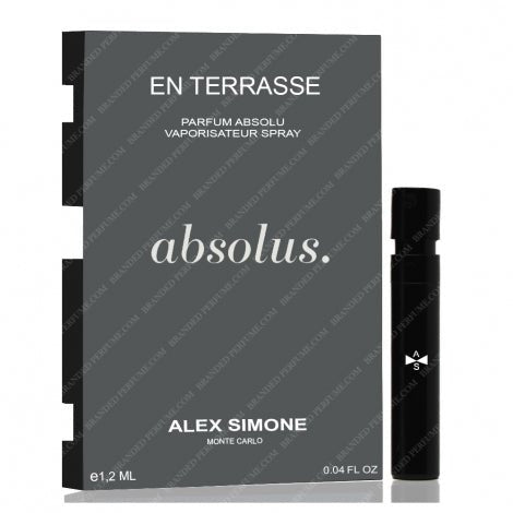 Alex Simone En Terrasse Parfum Absolu 1.2 ml 0,04 fl oz official parfumstaaltjes