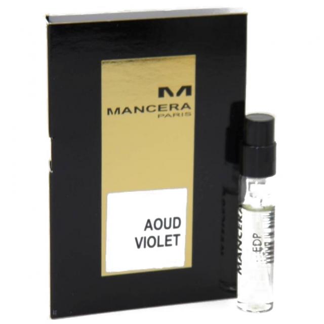 Mancera Aoud Violet 2 ml 0,06 fl oz officieel parfumstaaltje