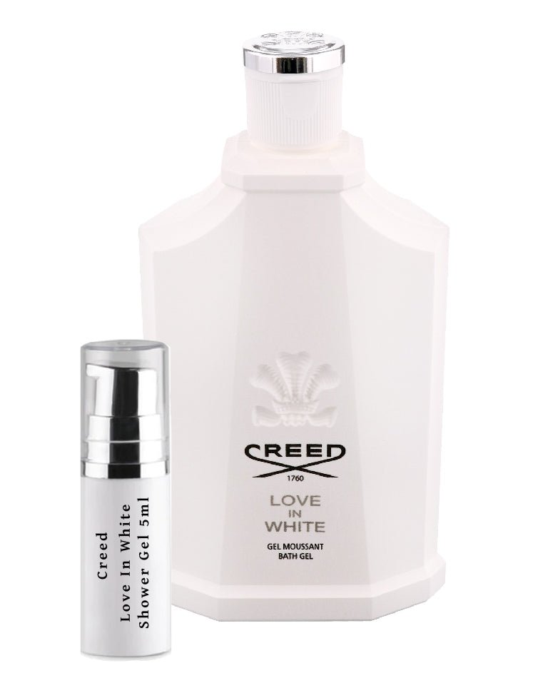 Creed Love In White Shower Gel staaltjes