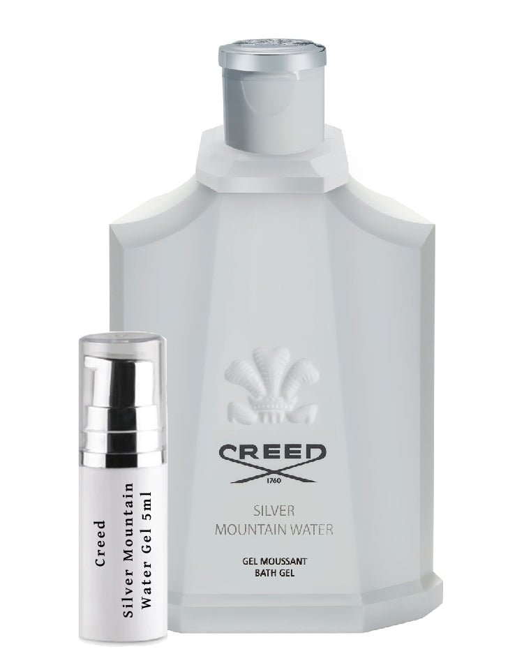 Creed Silver Mountain Water Shower Gel staaltjes