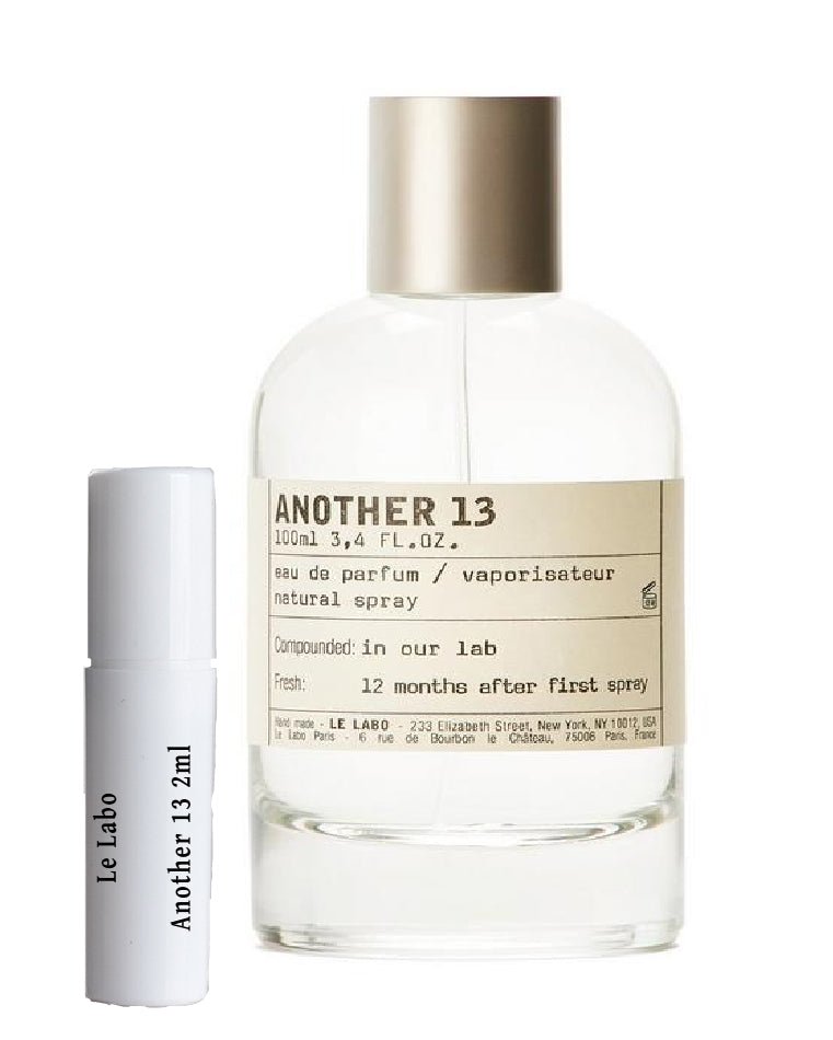 Le Labo Another 13 2ml 0.06 fl. o.z. parfymprov, Le Labo Another 13 2ml 0.06 fl. o.z. parfumeprøve, Le Labo Another 13 2ml 0.06 fl. o.z. parfumstalen, Le Labo Another 13 2ml 0.06 fl. o.z. muestra de perfume,