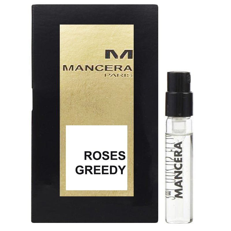 Mancera Roses Greedy officieel staaltje 2 ml 0,07 fl oz