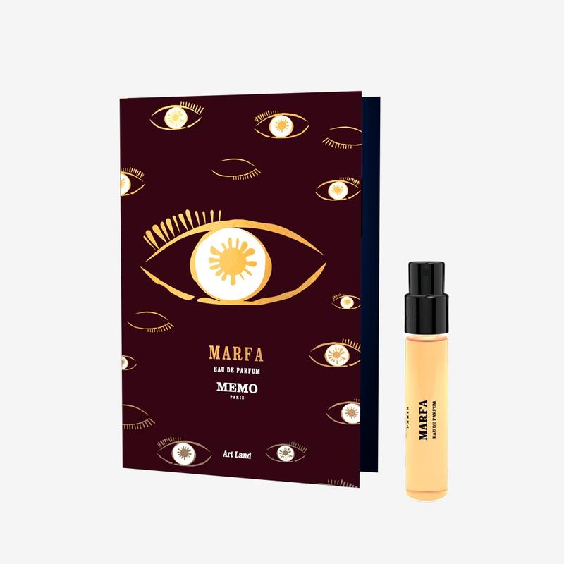 Memo Marfa 1.5 ml / 0,5 fl oz officieel staaltje