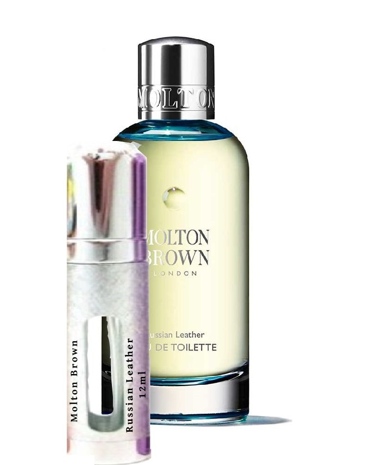 Molton Brown Russian Leather vials 12 ml