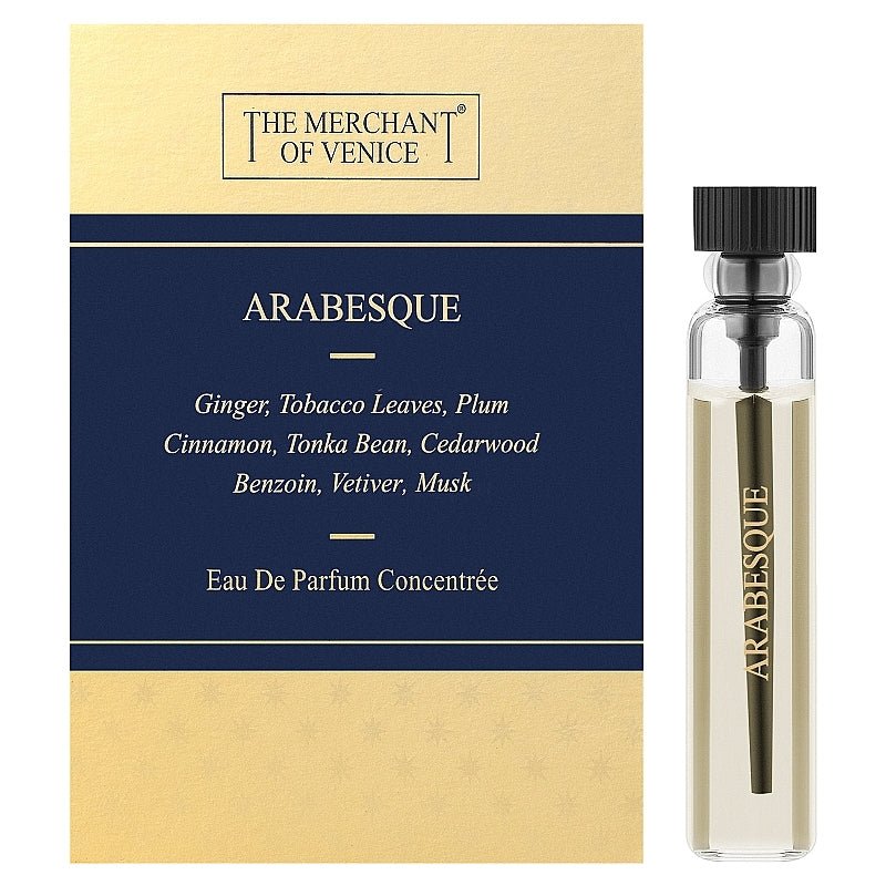 The Merchant of Venice Arabesque 2 ml 0,07 fl oz officieel parfumstaaltje