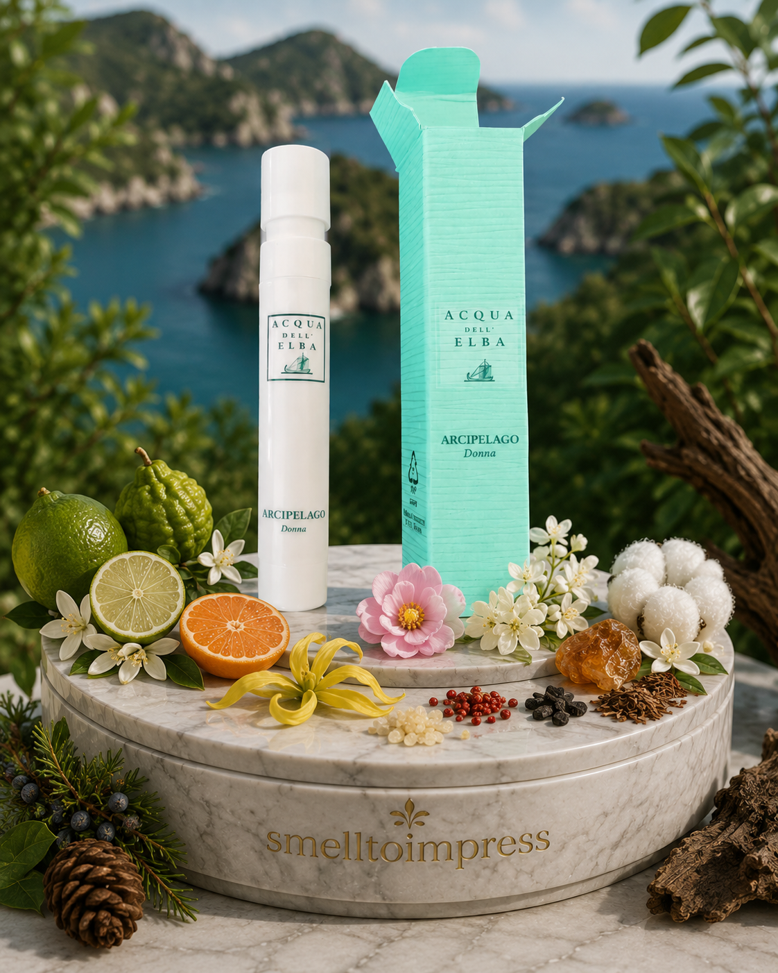 afbeelding van Acqua dell' Elba Arcipelago Donna officieel parfummonster 1,2 ml 0,04 fl. oz