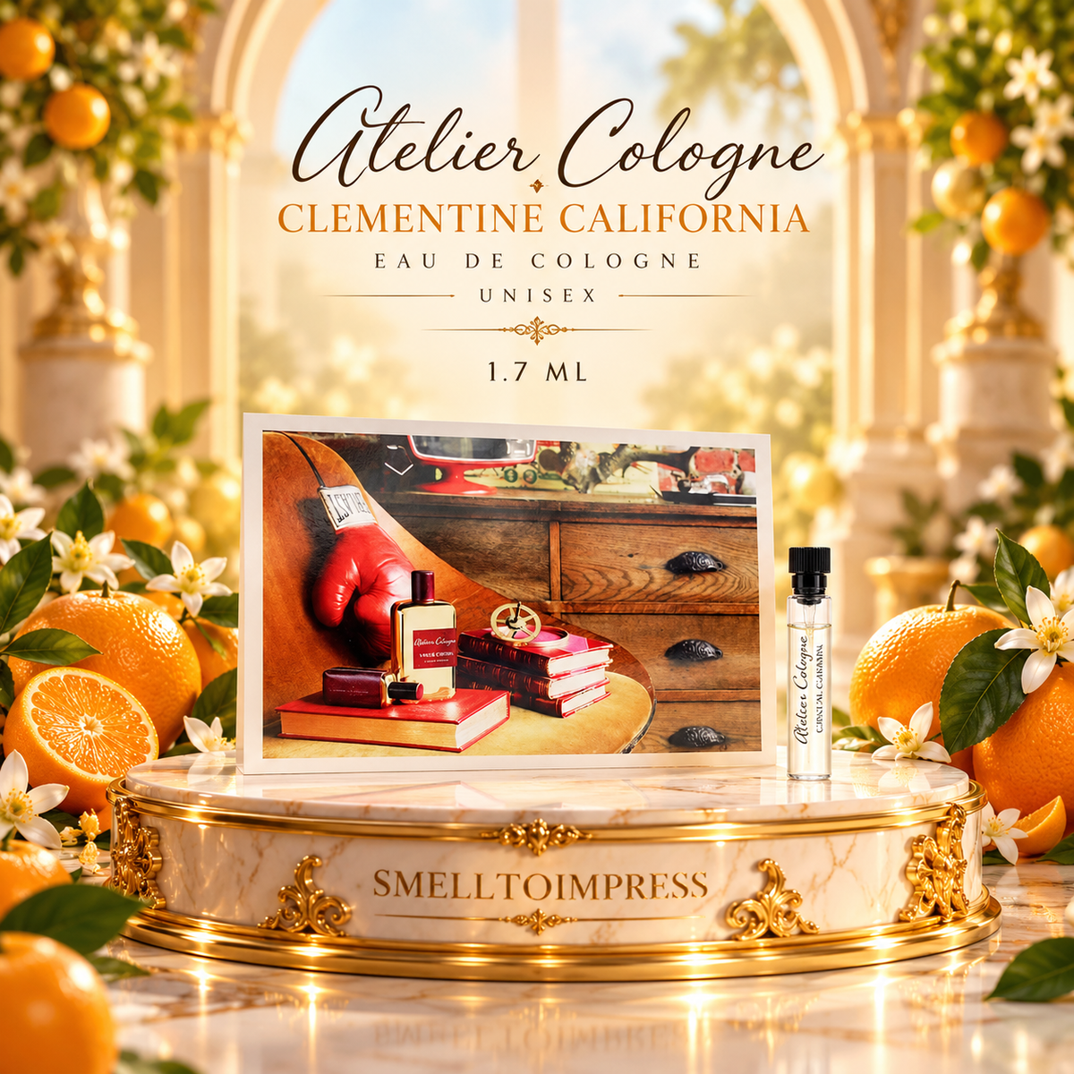 afbeelding van Atelier Cologne Clementine California Eau De Cologne 1,7 ml officieel parfummonster