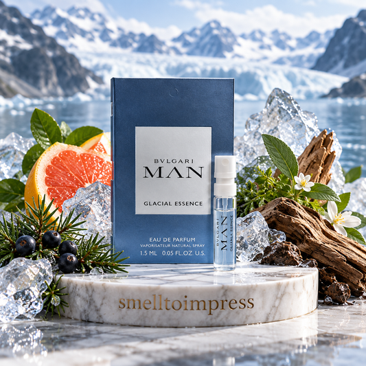 afbeelding van Bvlgari Man Glacial Essence officieel parfummonster 1,5 ml
