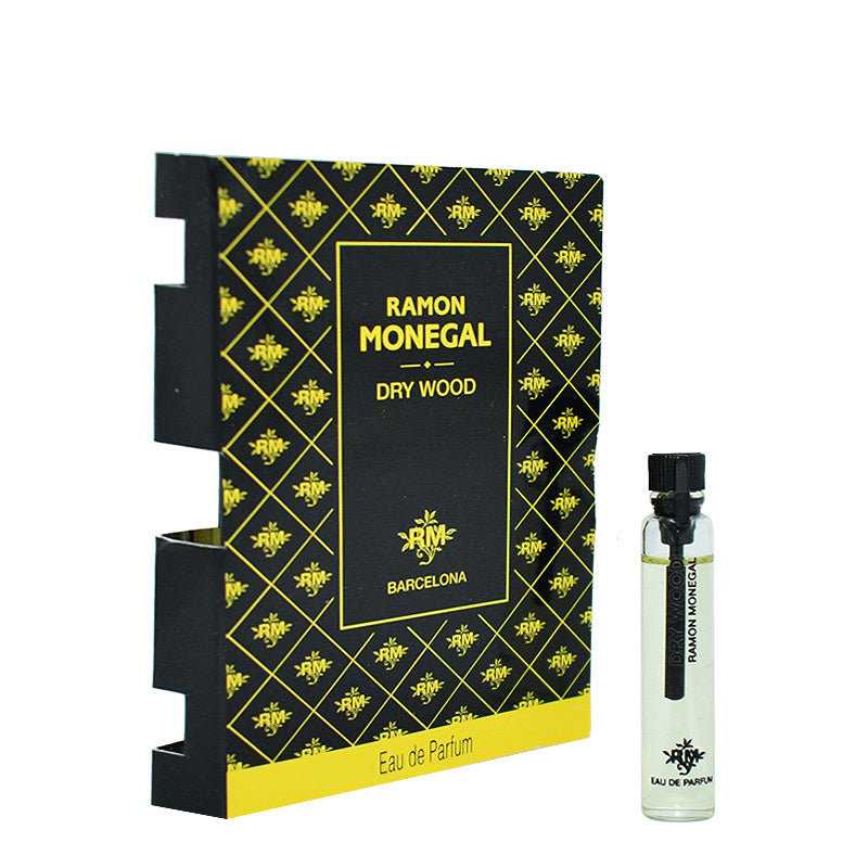 Ramon Monegal Dry Wood officieel parfummonster 2ml 0,06 fl.o.z. parfum tester