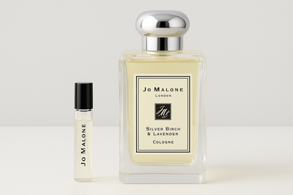 Jo Malone Silver Birch & Lavender Cologne officieel parfummonster | Nederland