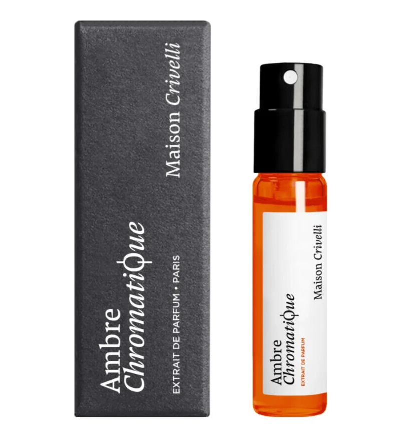 official perfume sample of Maison Crivelli Ambre Chromatique 1.5ml 0.05 fl.oz.