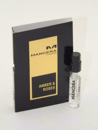 Mancera AMBER AND ROSES official scent sample 2ml 0.06 fl. oz.