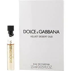 Dolce & Gabbana Velvet Desert Oud 1.5 ML 0.05 fl. oz. official perfume sample.
