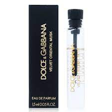 Dolce & Gabbana Velvet Oriental Musk 1.5 ML 0.05 fl. oz. official perfume sample