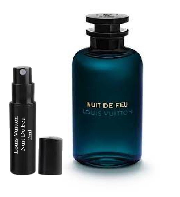 Louis Vuitton Nuit De Feu 2ml 0.06 fl. o.z. parfymprov,  Louis Vuitton Nuit De Feu 2ml 0.06 fl. o.z. parfumeprøve,  Louis Vuitton Nuit De Feu 2ml 0.06 fl. o.z. parfumstalen,  Louis Vuitton Nuit De Feu 2ml 0.06 fl. o.z. muestra de perfume,