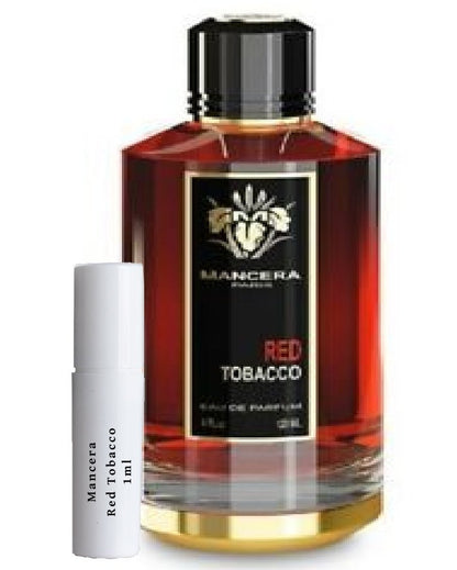 Mancera Red Tobacco parfumstaalflesje spray 1 ml