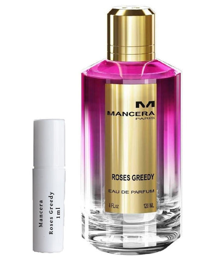 Mancera Roses Greedy geurstaaltjes-Mancera Roses Greedy-Mancera-1 ml staaltje-smelltoimpress.nl