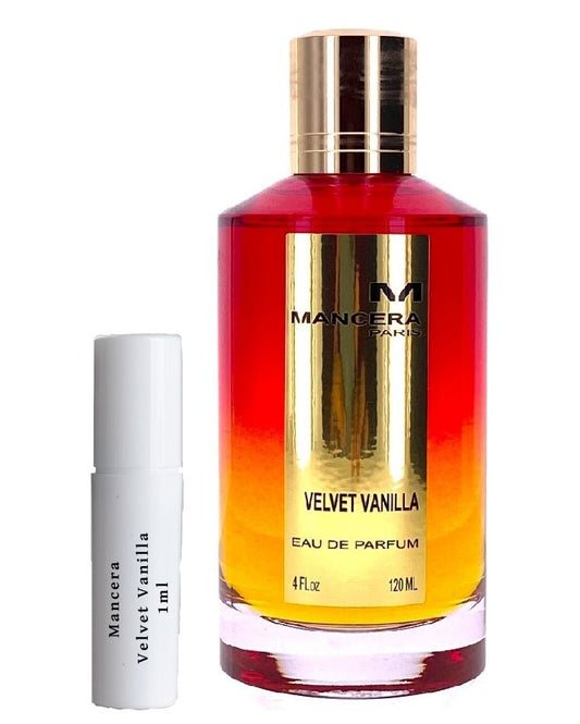 Mancera Velvet Vanilla scent staaltje 1 ml