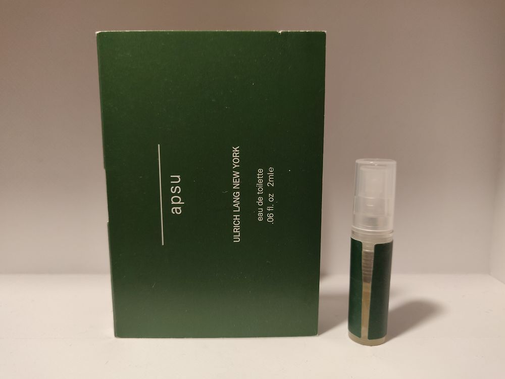 Ulrich Lang Apsu 2 ml 0,06 fl. oz. oz. officiële parfummonsters