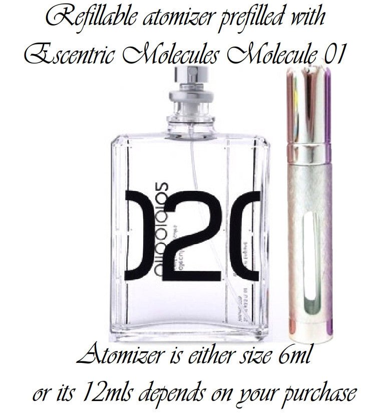 Escentric Molecules Molecule 02 atomizer perfume sample spray